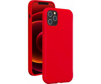 Etui do telefonów BigBen SoftTouch Silicone Case do iPhone 12 Pro Max red